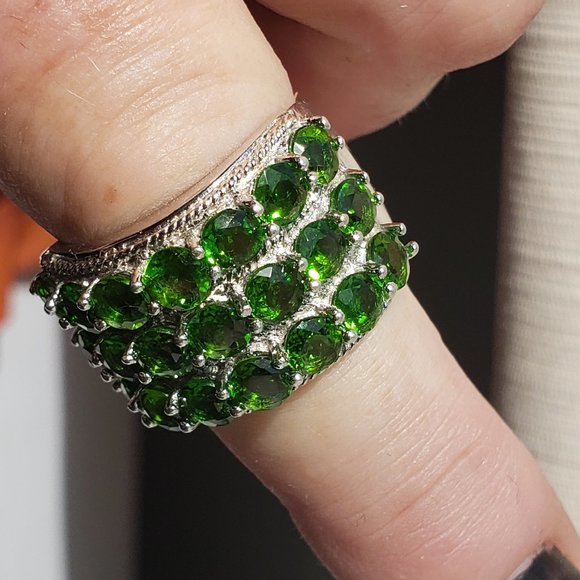 Russian Emerald ring - Picture 2 of 9